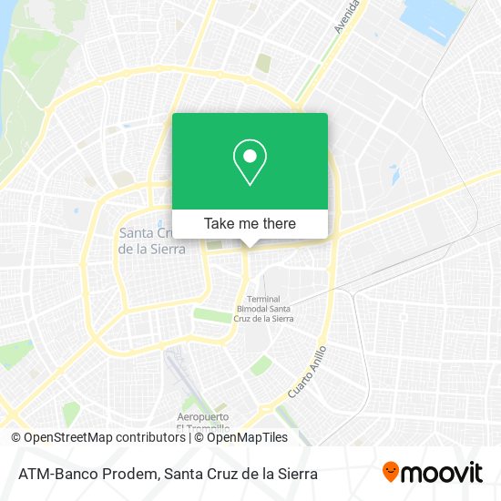 ATM-Banco Prodem map