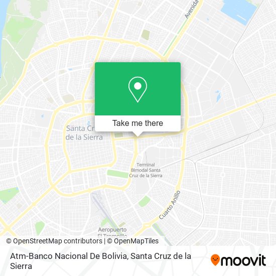 Atm-Banco Nacional De Bolivia map