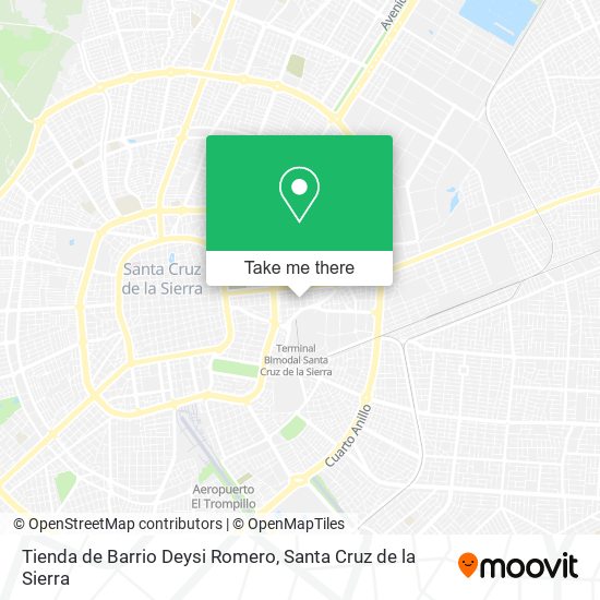Tienda de Barrio Deysi Romero map