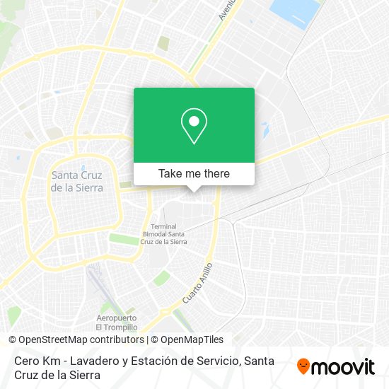 Cero Km - Lavadero y Estación de Servicio map