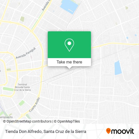 Mapa de Tienda Don Alfredo