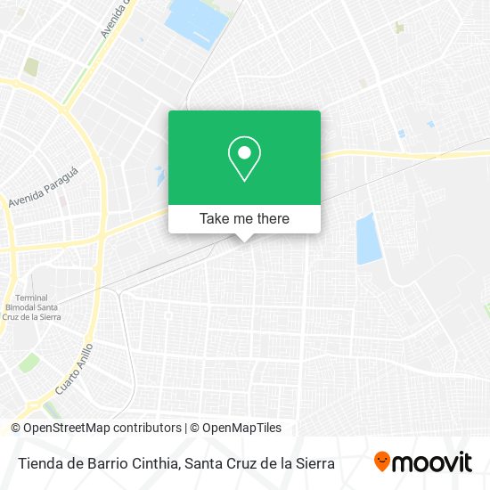 Tienda de Barrio Cinthia map