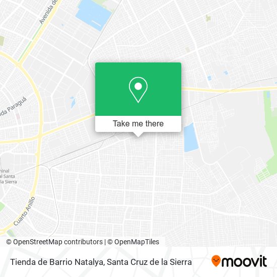 Mapa de Tienda de Barrio Natalya