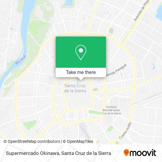 Mapa de Supermercado Okinawa