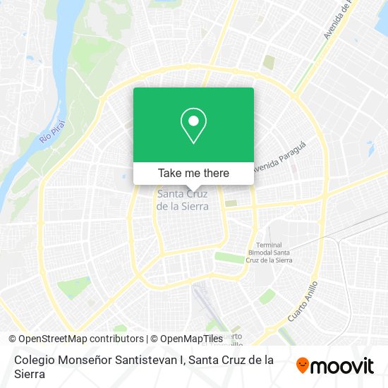 Mapa de Colegio Monseñor Santistevan I