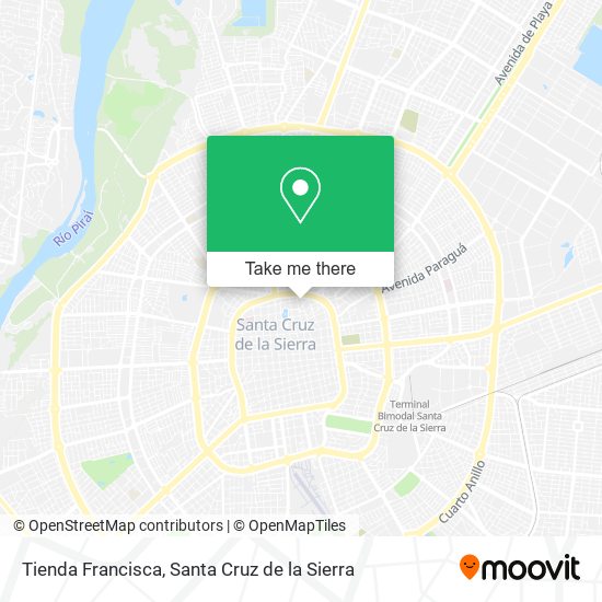 Tienda Francisca map