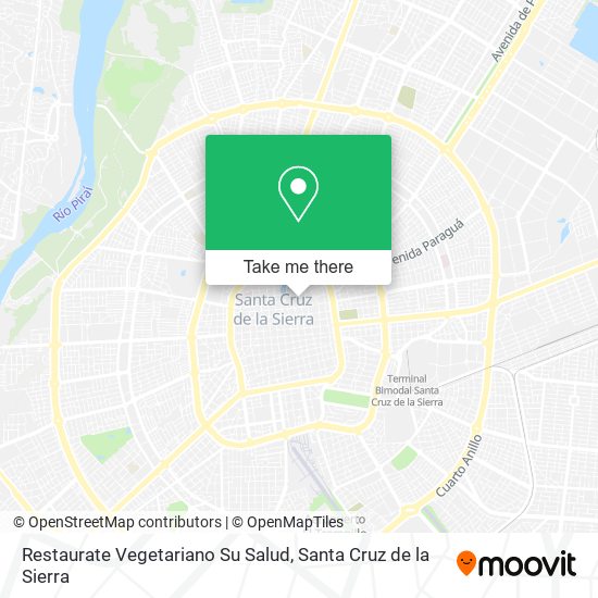 Restaurate Vegetariano Su Salud map