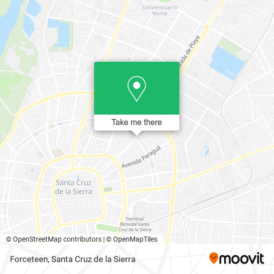 Mapa de Forceteen