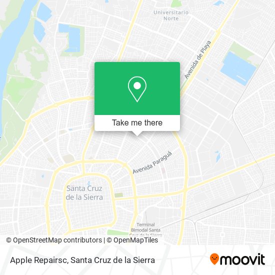 Apple Repairsc map
