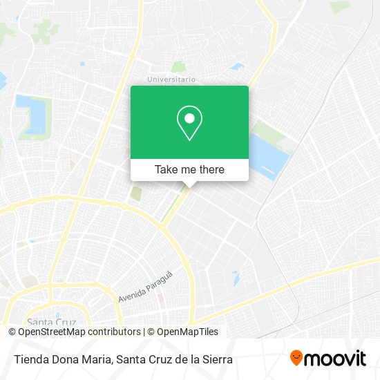 Tienda Dona Maria map