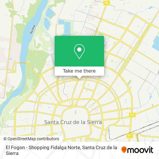 Mapa de El Fogon - Shopping Fidalga Norte