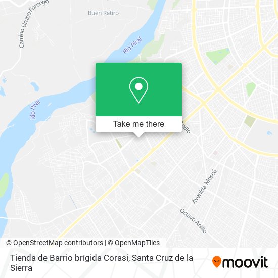 Mapa de Tienda de Barrio brígida Corasi