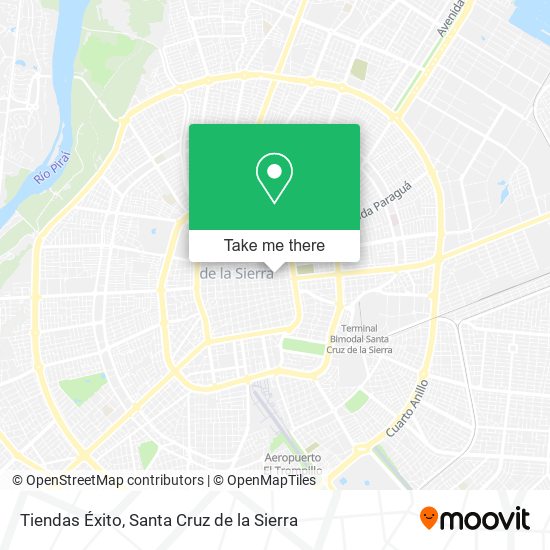 Tiendas Éxito map