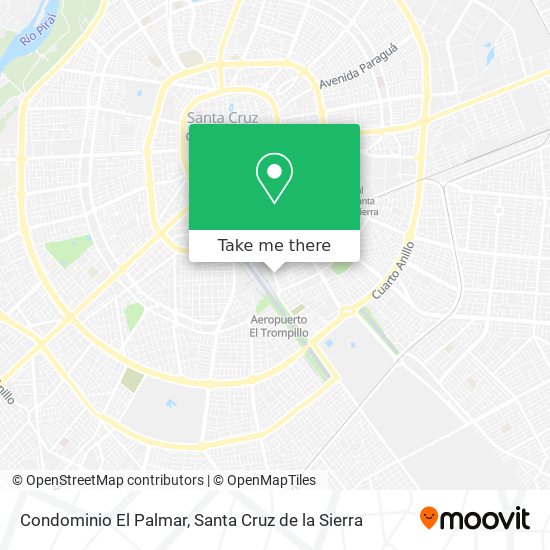 Condominio El Palmar map