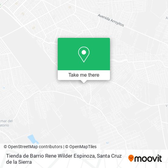 Mapa de Tienda de Barrio Rene Wilder Espinoza