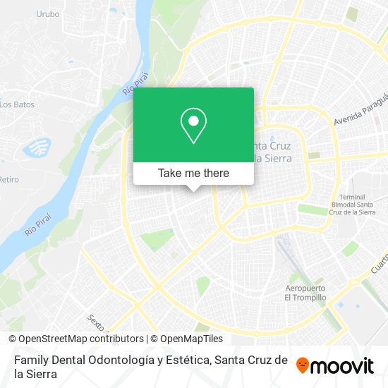 Family Dental Odontología y Estética map