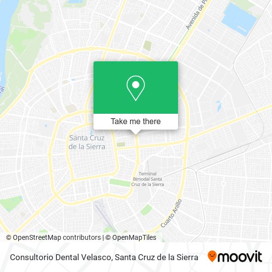 Mapa de Consultorio Dental Velasco