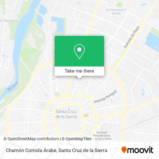 Chamón Comida Árabe map