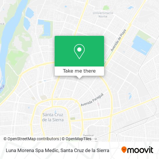 Luna Morena Spa Medic map