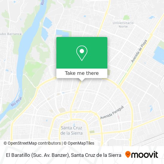 El Baratillo (Suc. Av. Banzer) map