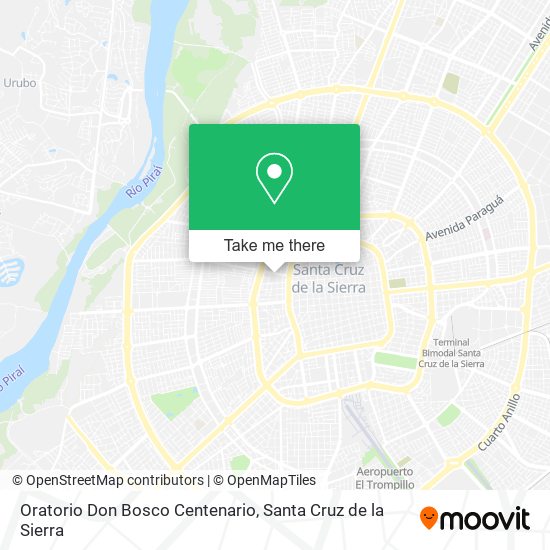 Oratorio Don Bosco Centenario map