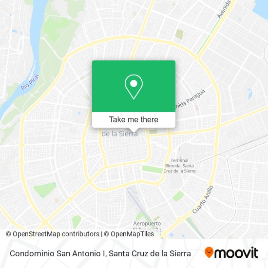 Mapa de Condominio San Antonio I