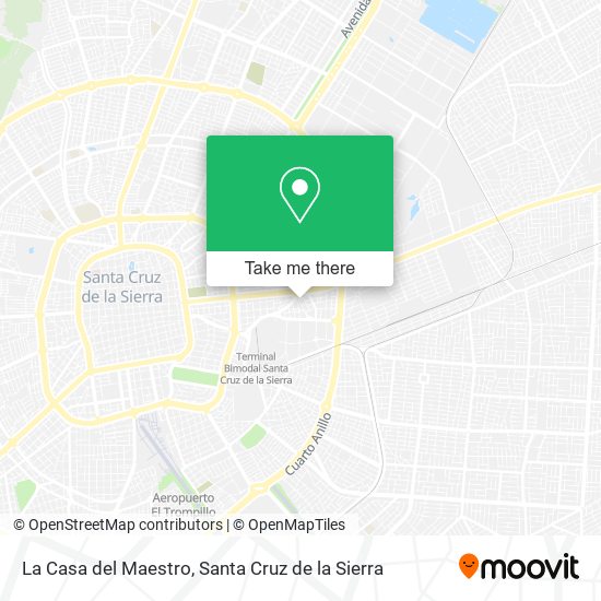 La Casa del Maestro map
