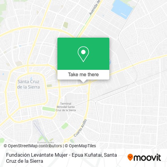 Fundación Levántate Mujer - Epua Kuñatai map