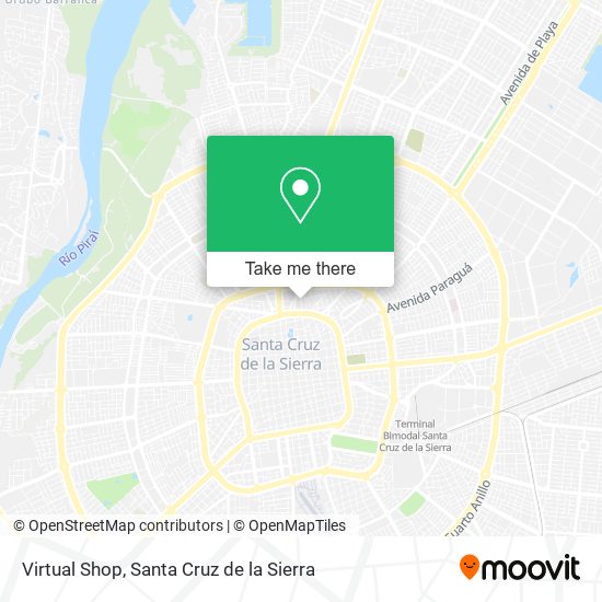 Virtual Shop map