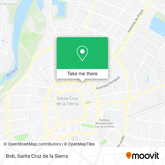Mapa de Bnb