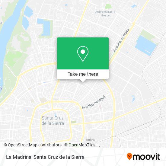 La Madrina map