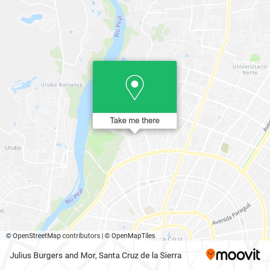Julius Burgers and Mor map