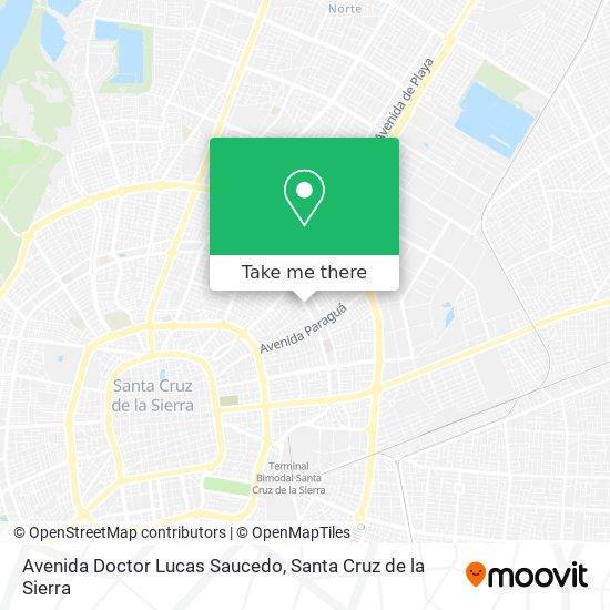 Avenida Doctor Lucas Saucedo map