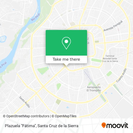 Plazuela "Fátima" map