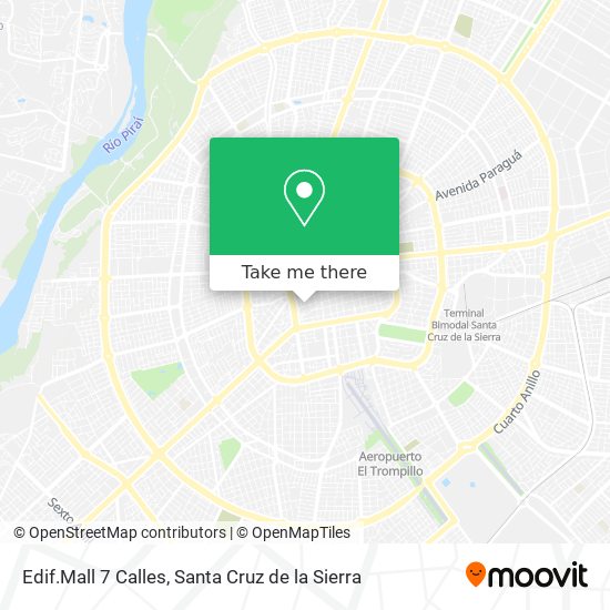 Mapa de Edif.Mall 7 Calles