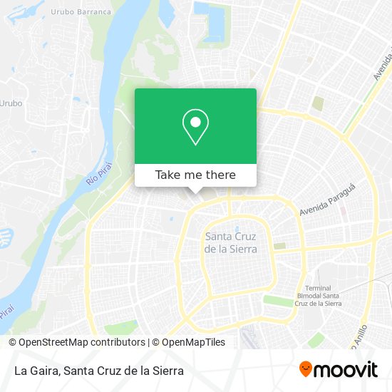 Mapa de La Gaira
