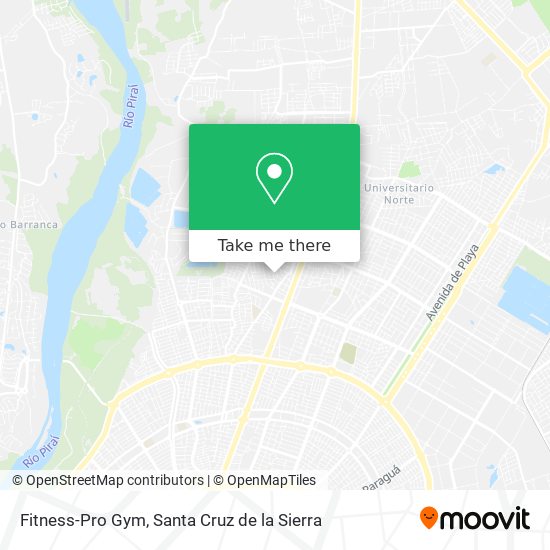 Fitness-Pro Gym map