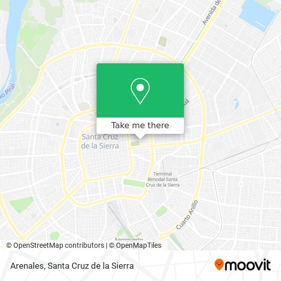 Arenales map