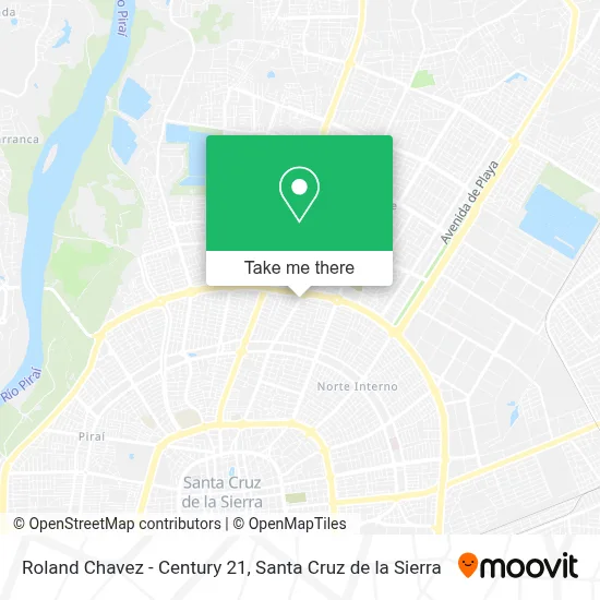 Roland Chavez - Century 21 map