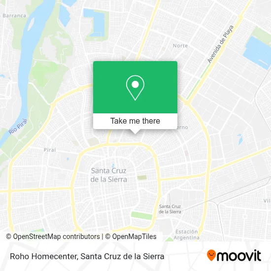 Roho Homecenter map