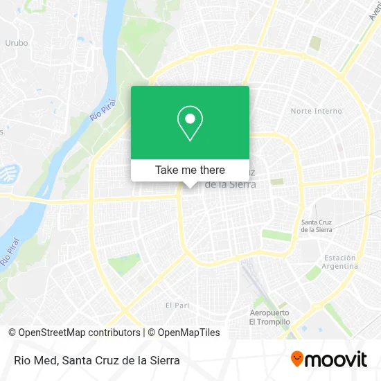 Rio Med map