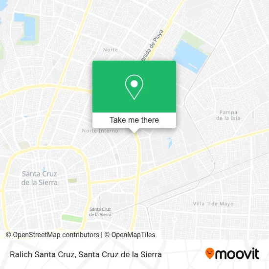 Ralich Santa Cruz map