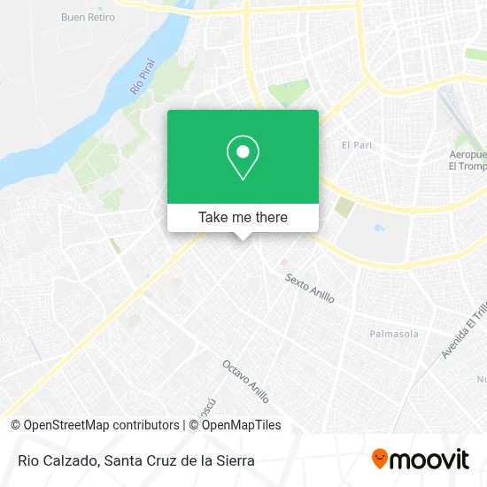 Rio Calzado map