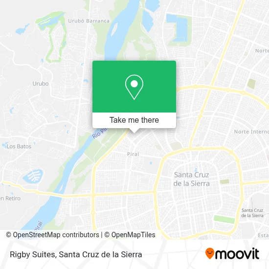 Rigby Suites map