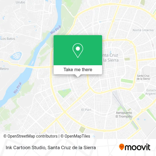 Ink Cartoon Studio map