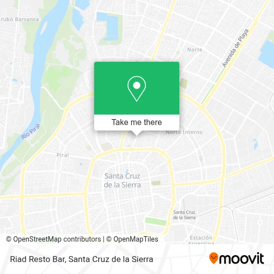 Riad Resto Bar map