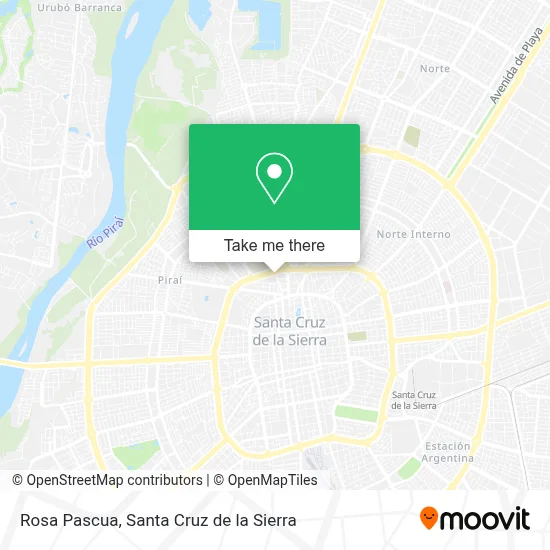 Rosa Pascua map