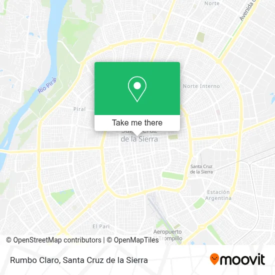 Rumbo Claro map