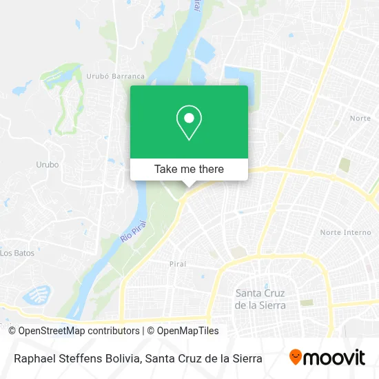 Raphael Steffens Bolivia map