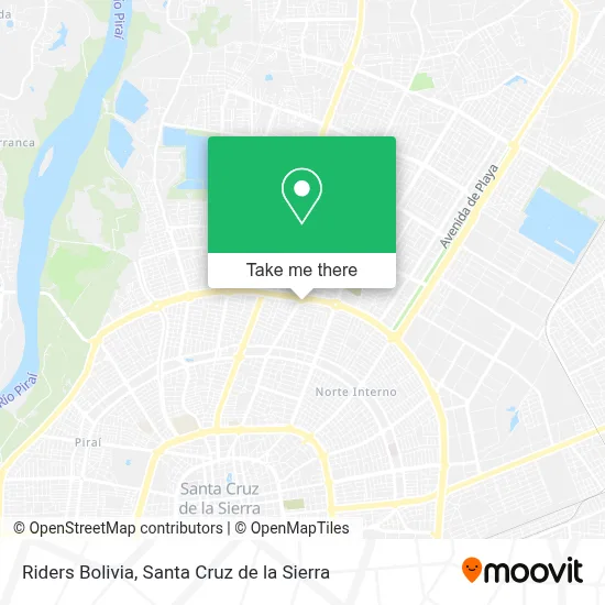 Riders Bolivia map